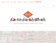 Tablet Screenshot of detroitmopedworks.com